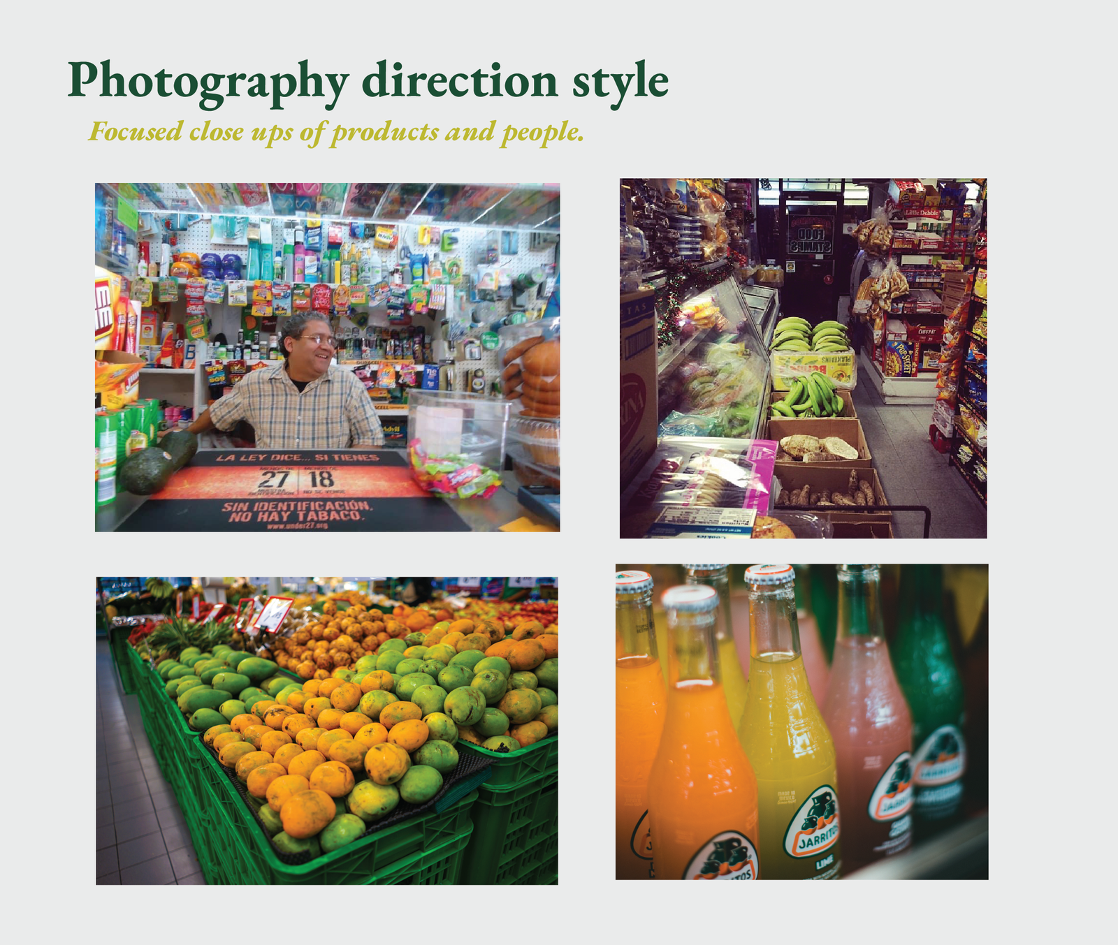 Warm family-centered photography direction guidelines