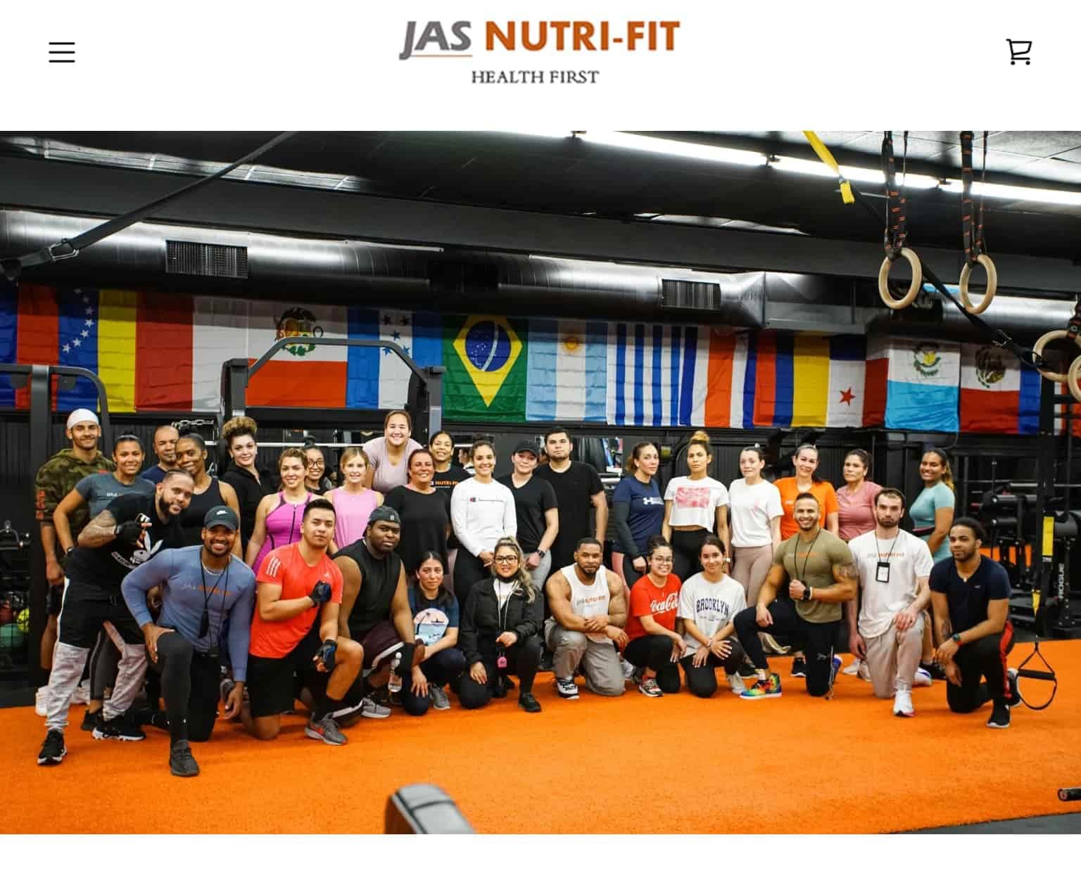 Jas Nutri-Fit dashboard preview thumbnail