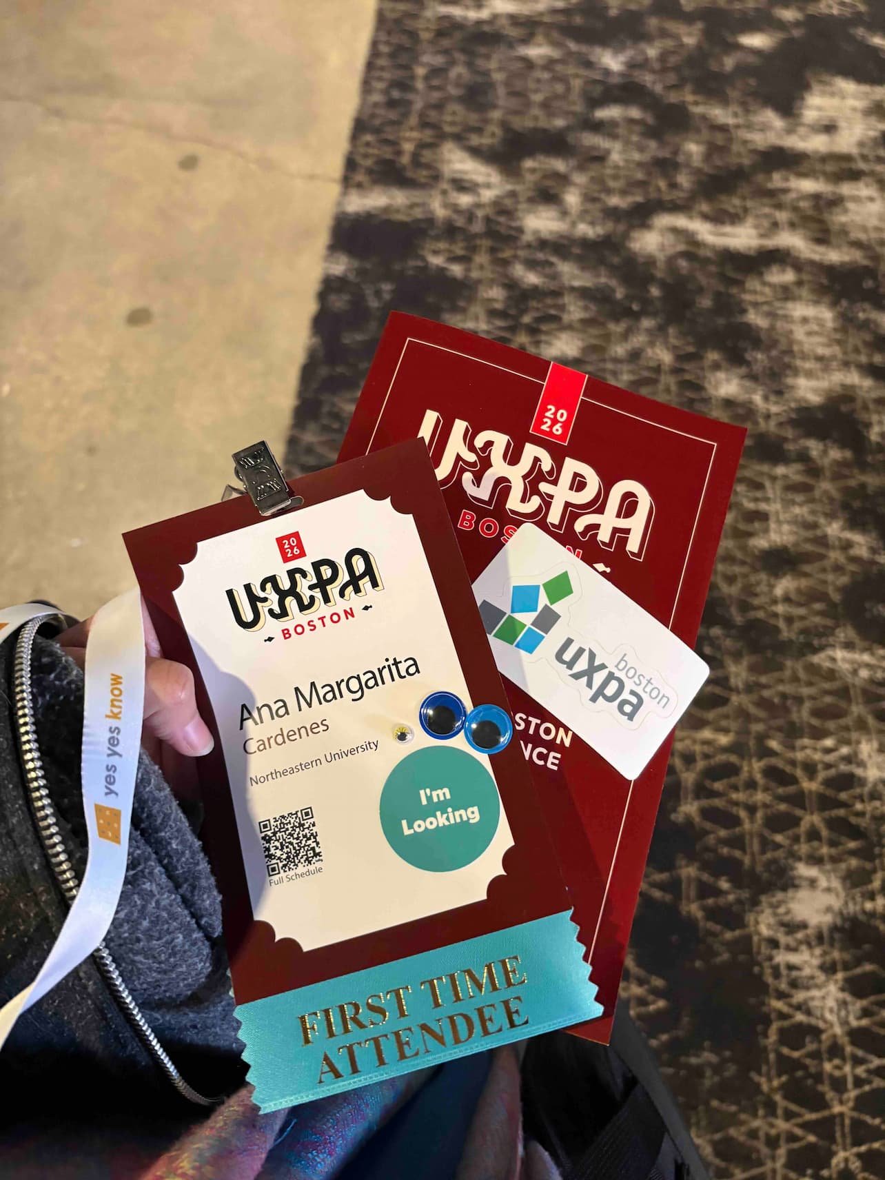 UXPA Boston Conference Badge