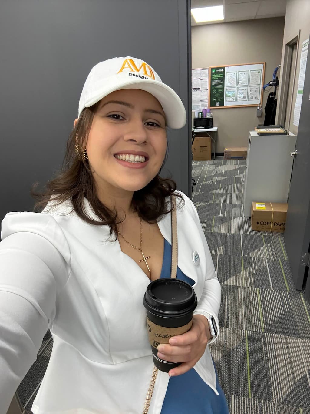 Ana conducting field research and connecting with communities